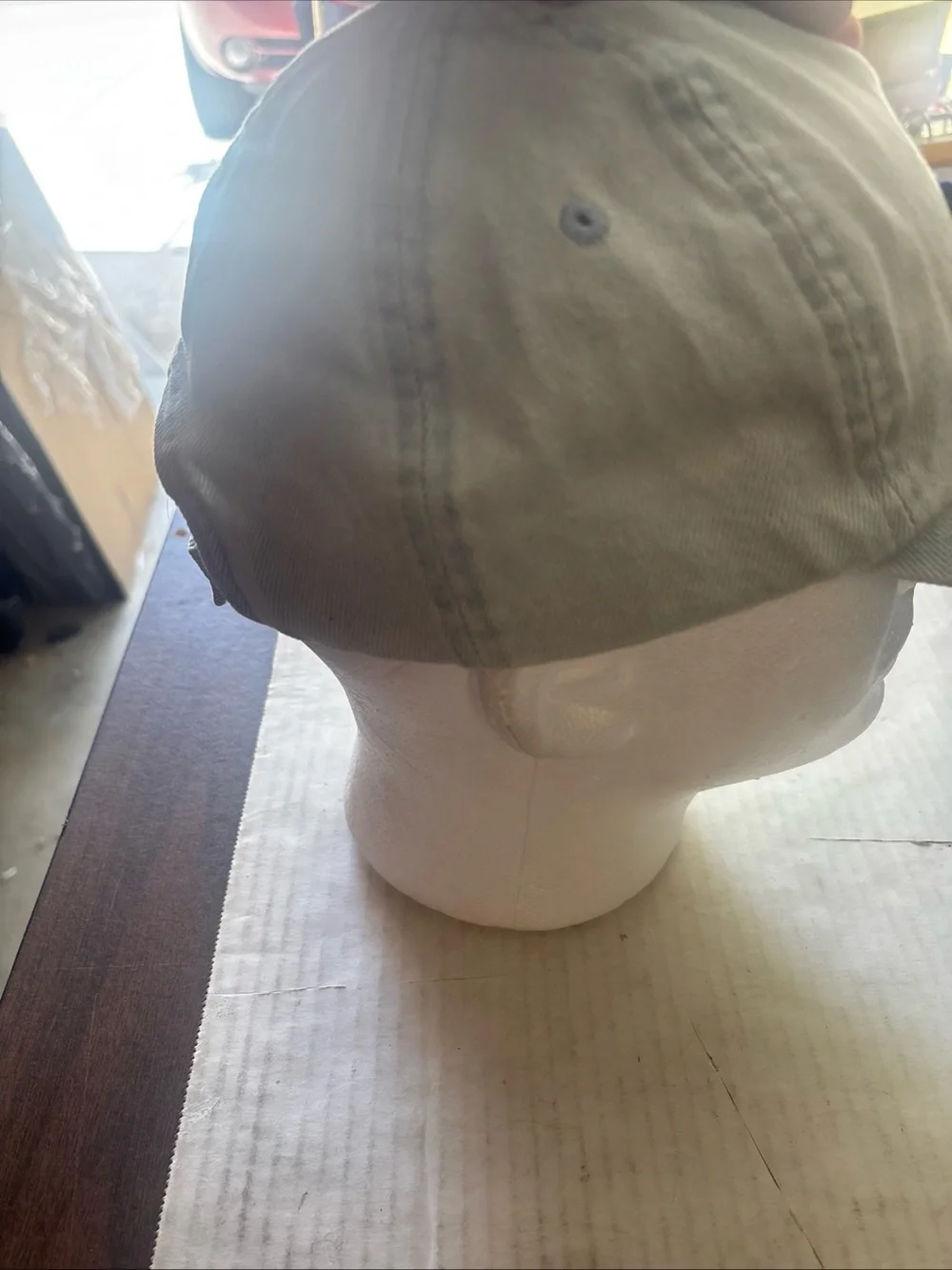 HUGO BOSS Light Blue Cotton Twill Baseball Cap with Blue Logo Patch